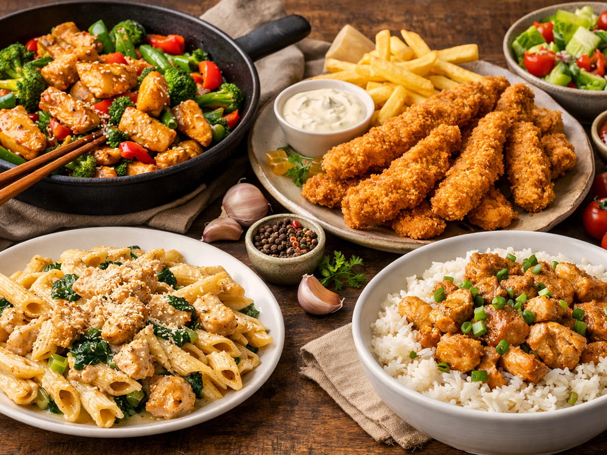 Co uvařit z kuřecího masa: 10 rychlých nápadů na oběd i večeři