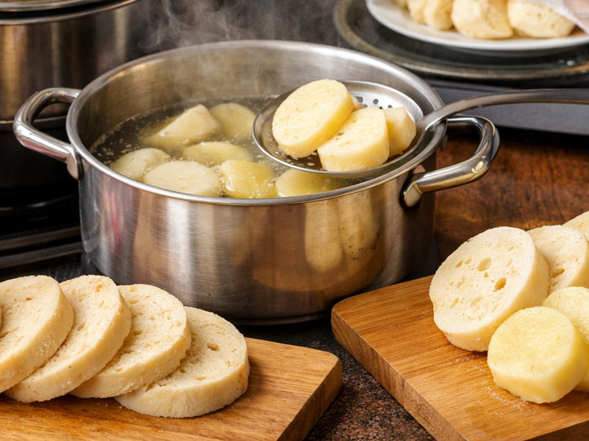 Jak ohřát knedlíky správně: na páře, v hrnci i v mikrovlnce