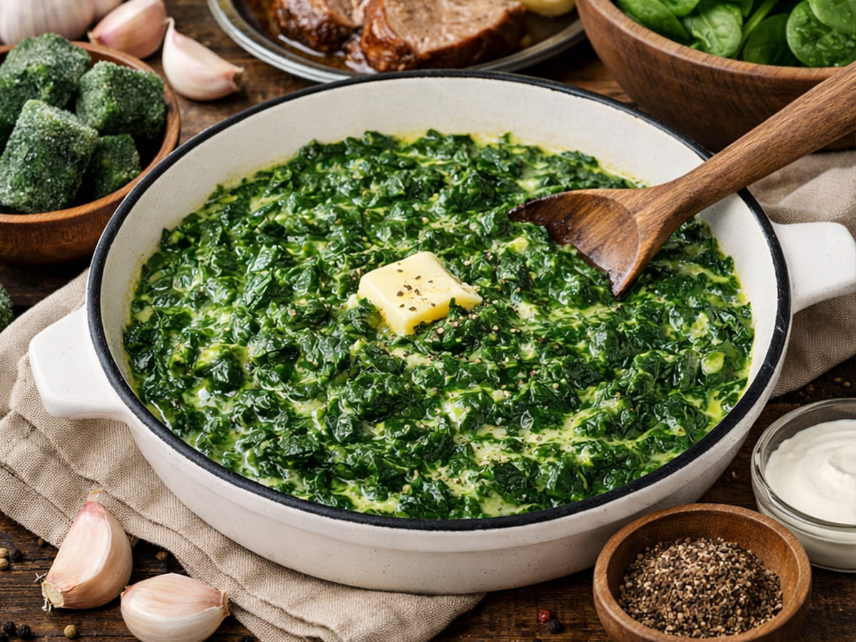 Jak připravit špenát, aby byl chutný a nevodnatý