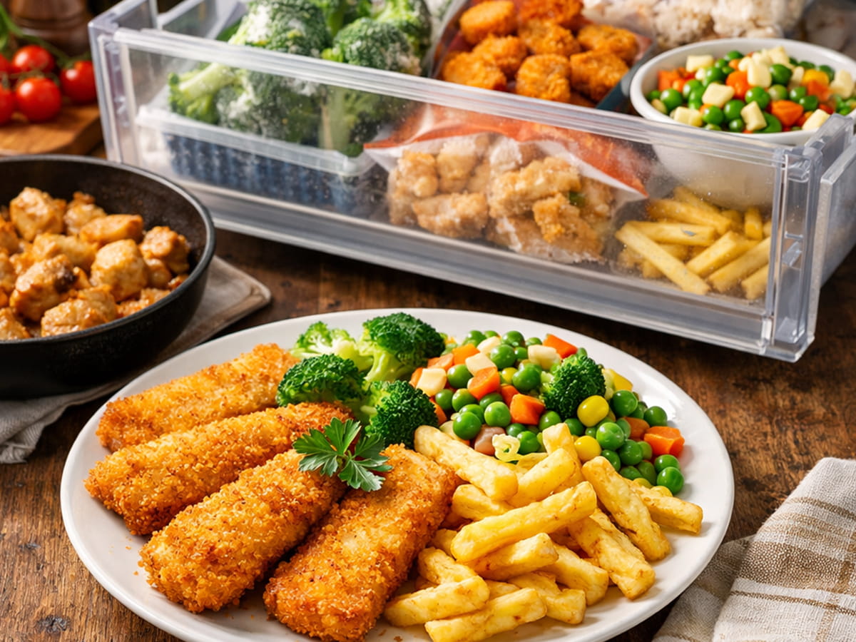 Jak sestavit rychlou večeři z mrazáku, když nestíháte