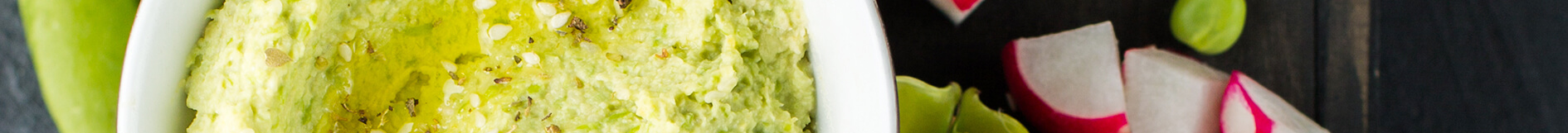 Hráškový hummus