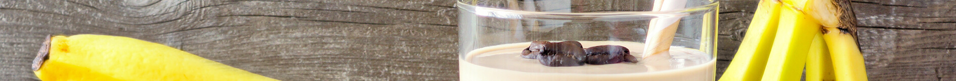 Kávovo-banánové smoothie