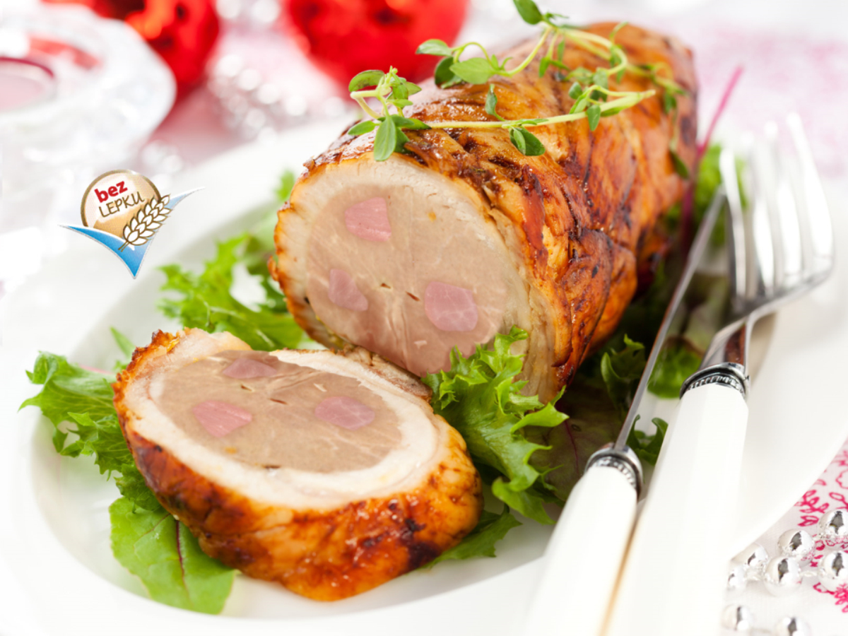 Kuřecí roláda se šunkou