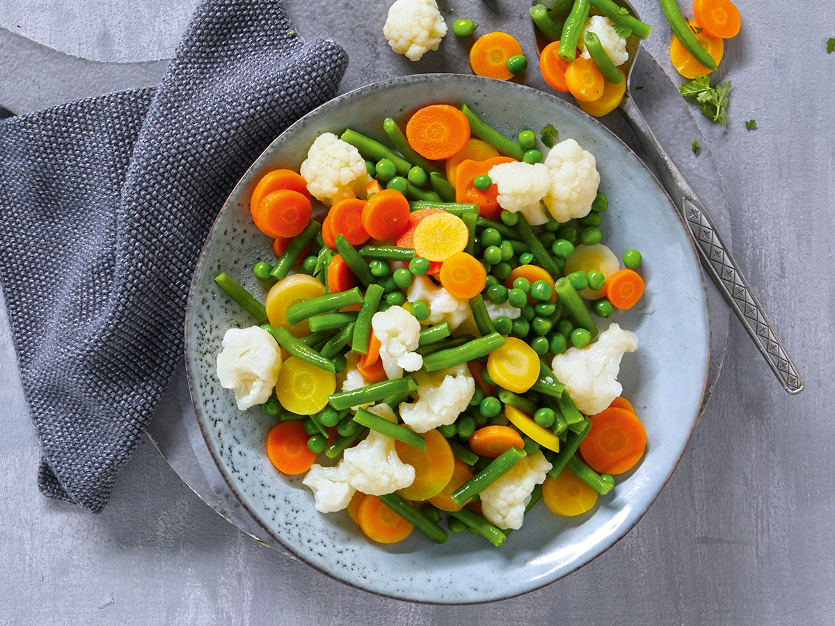 Barevný zeleninový mix