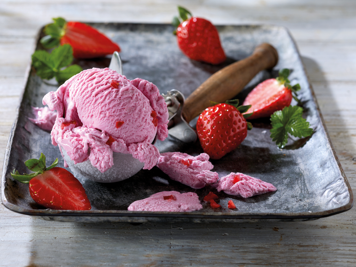 Jahodová zmrzlina, 1000 ml