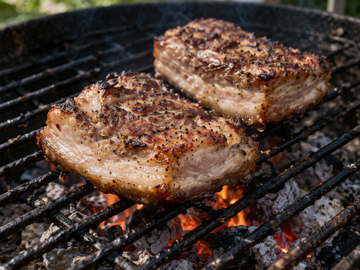 Vepřový bůček sous vide