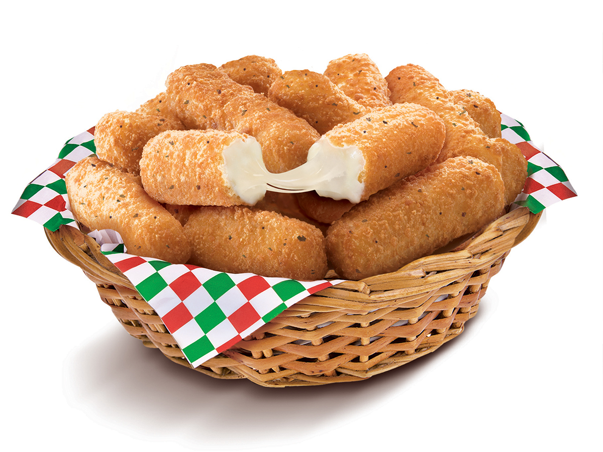 Mozzarella tyčinky