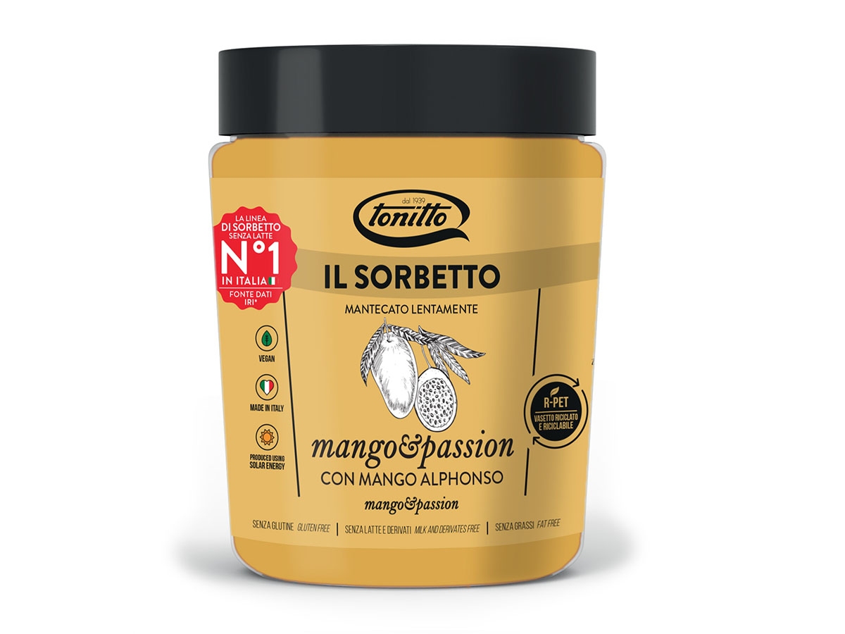 Sorbet Mango and Passion Fruit