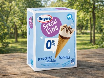 Vanilkové kornouty bez přidaného cukru