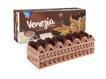 Zmrzlinová roláda Venezia čokoláda