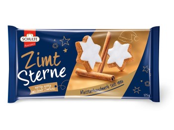 Vánoční sušenky s lískovými oříšky, mandlemi a skořicí 175g