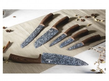 Sada nožů s nepřilnavým povrchem 6 ks Forest Line