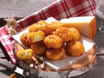 Rösti se sýrem Bergkäse